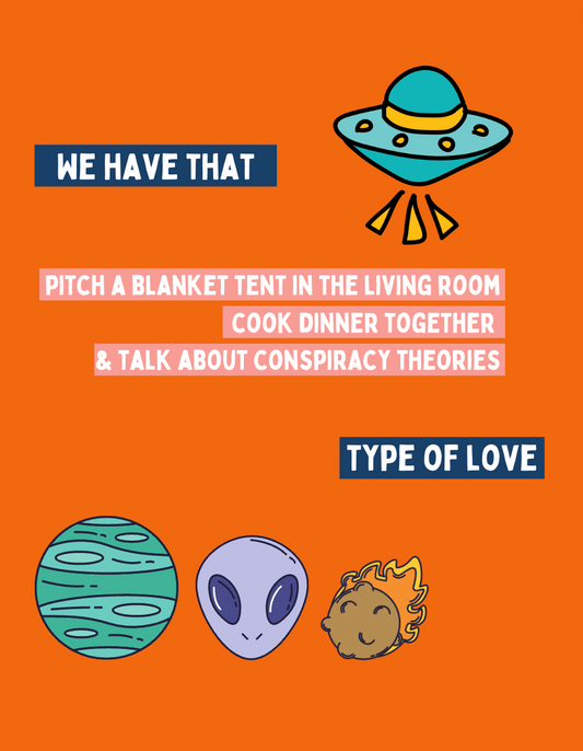 We Have That Cook Dinner Together Type of Love