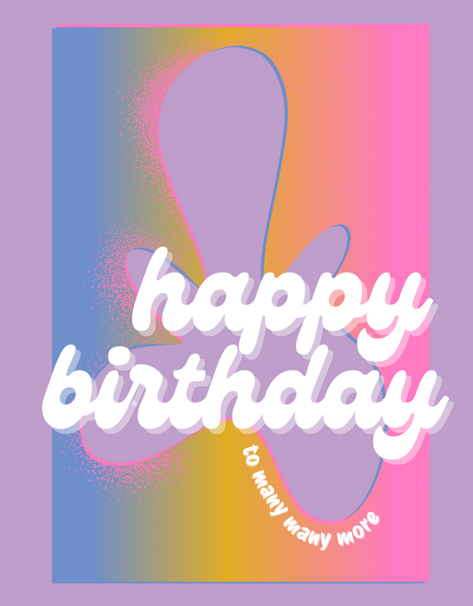 Happy Birthday to Many Many More Purple