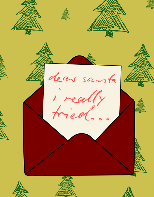 Dear Santa I Really Tried
