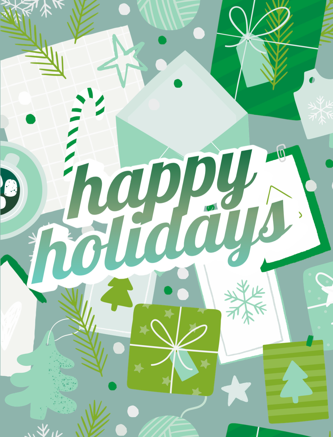 Happy Holidays Crafts